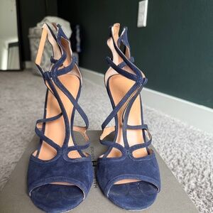 Halston Heritage “Monica” Open Toe Heels